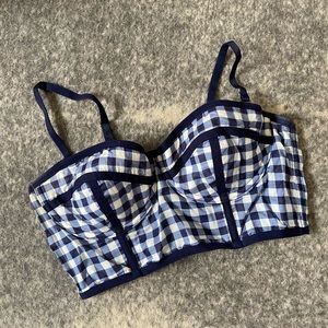 Anthropologie • crop bustier